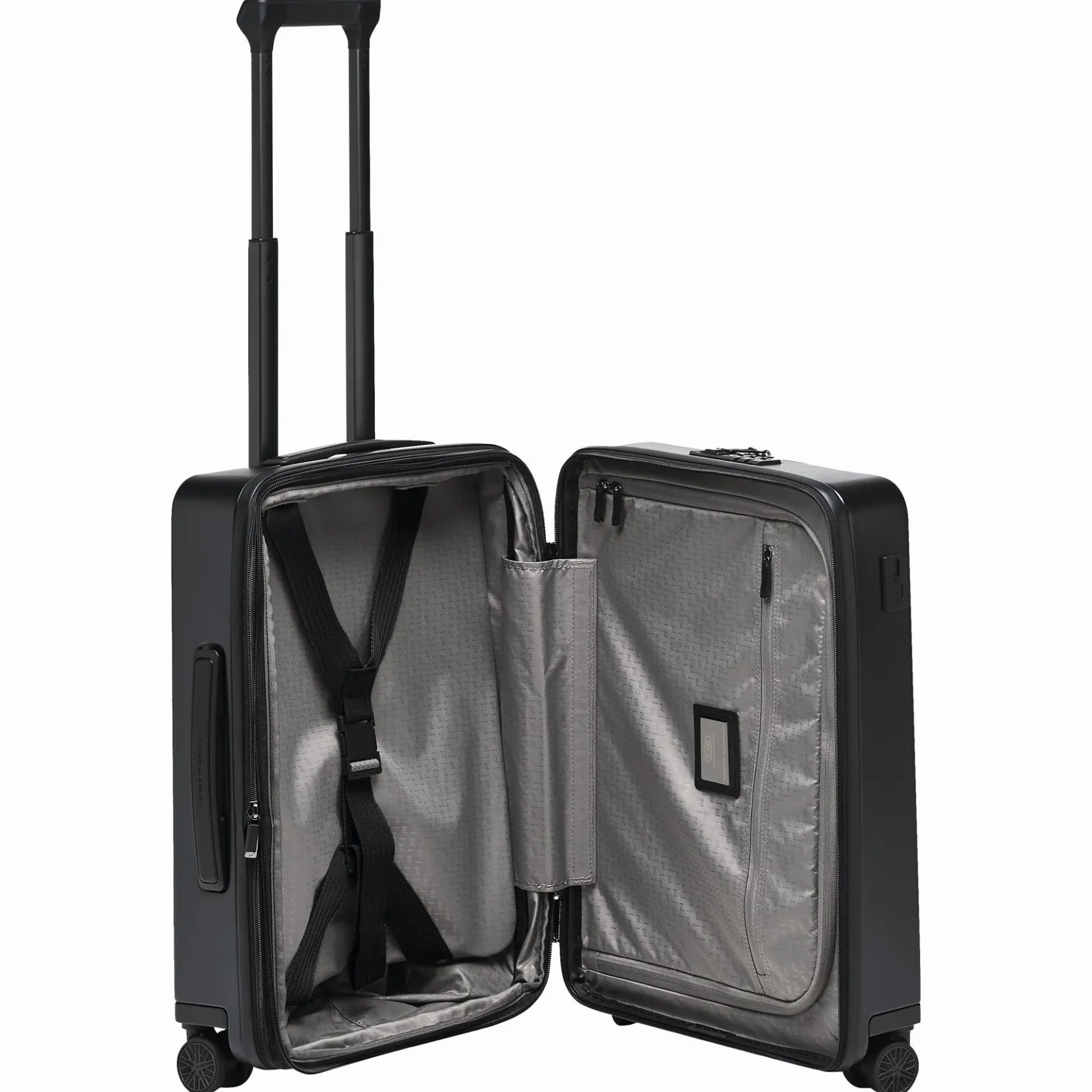 Roadster Hardcase - 4-Rollen-Kabinentrolley S 55 cm (black)