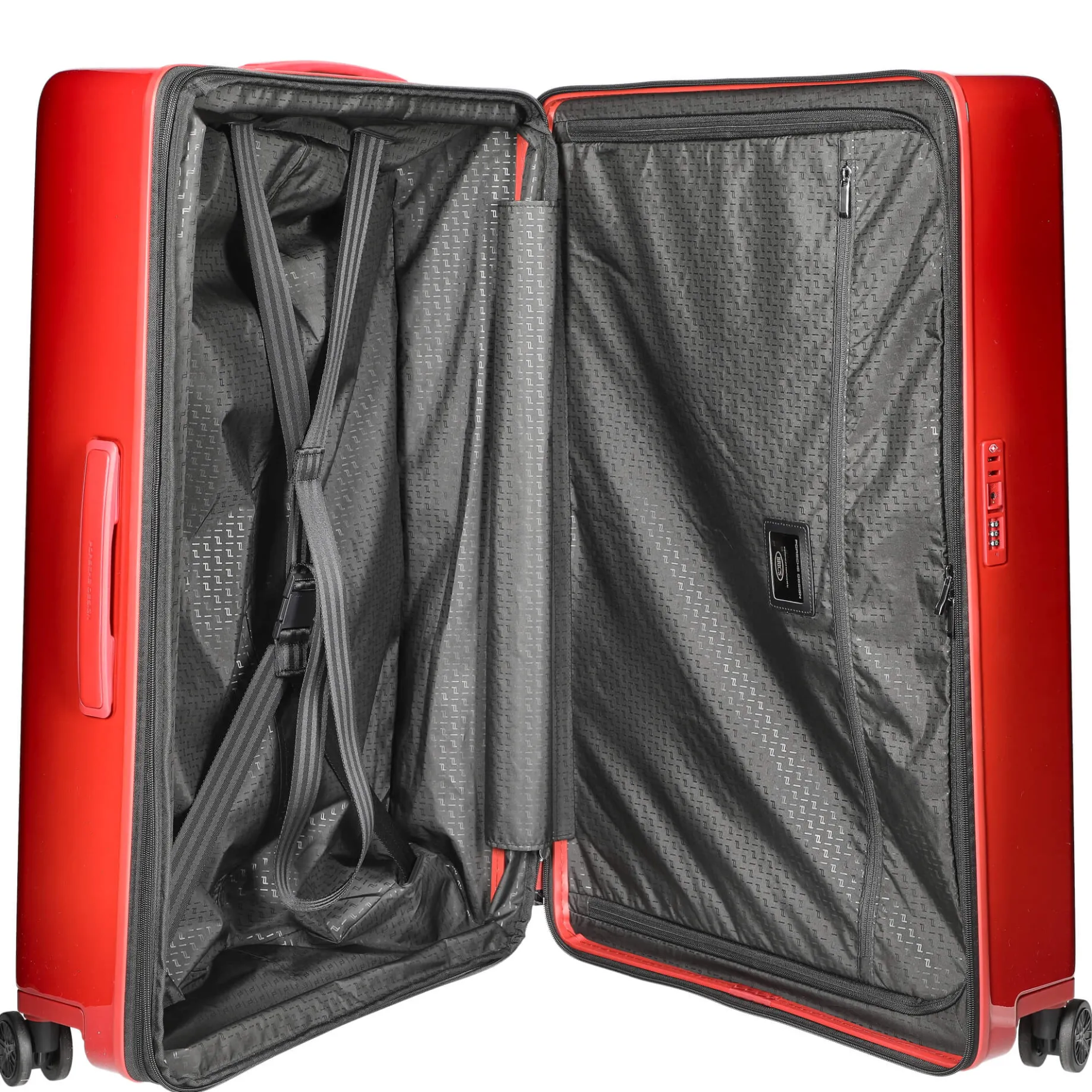Roadster Hardcase - 4-Rollen-Trolley 82 cm XL erw. (carmine red)