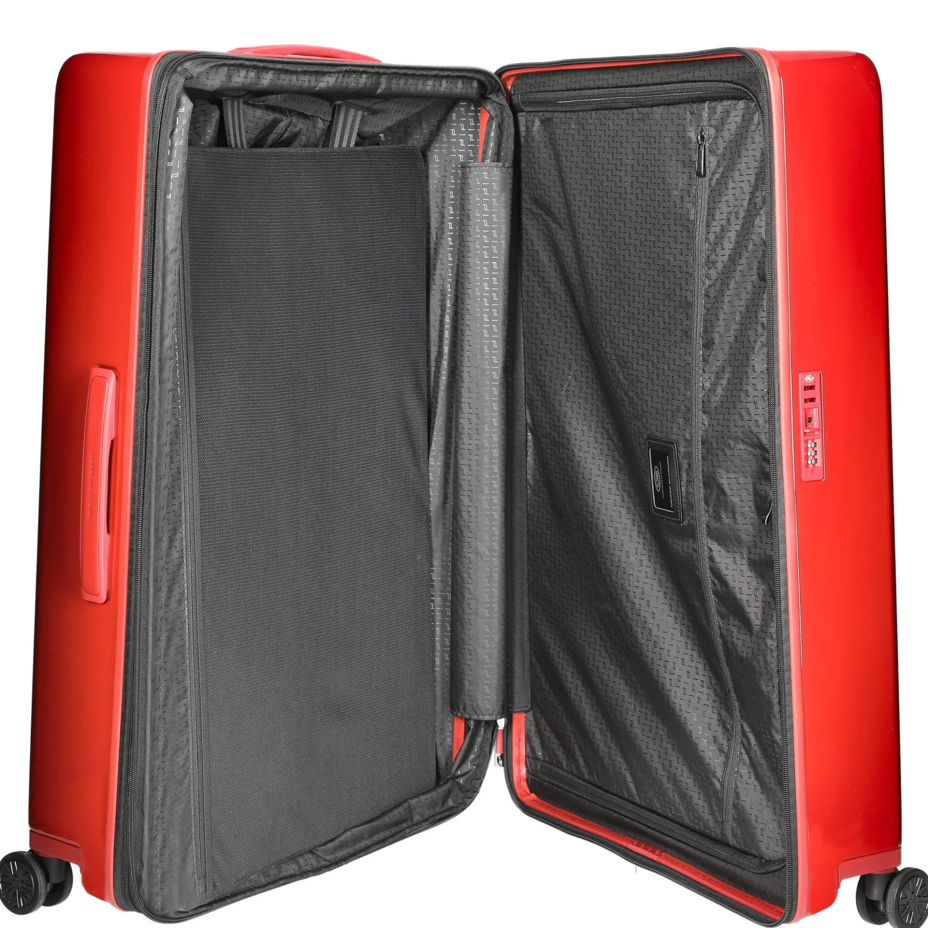 Roadster Hardcase - 4-Rollen-Trolley 82 cm XL erw. (carmine red)