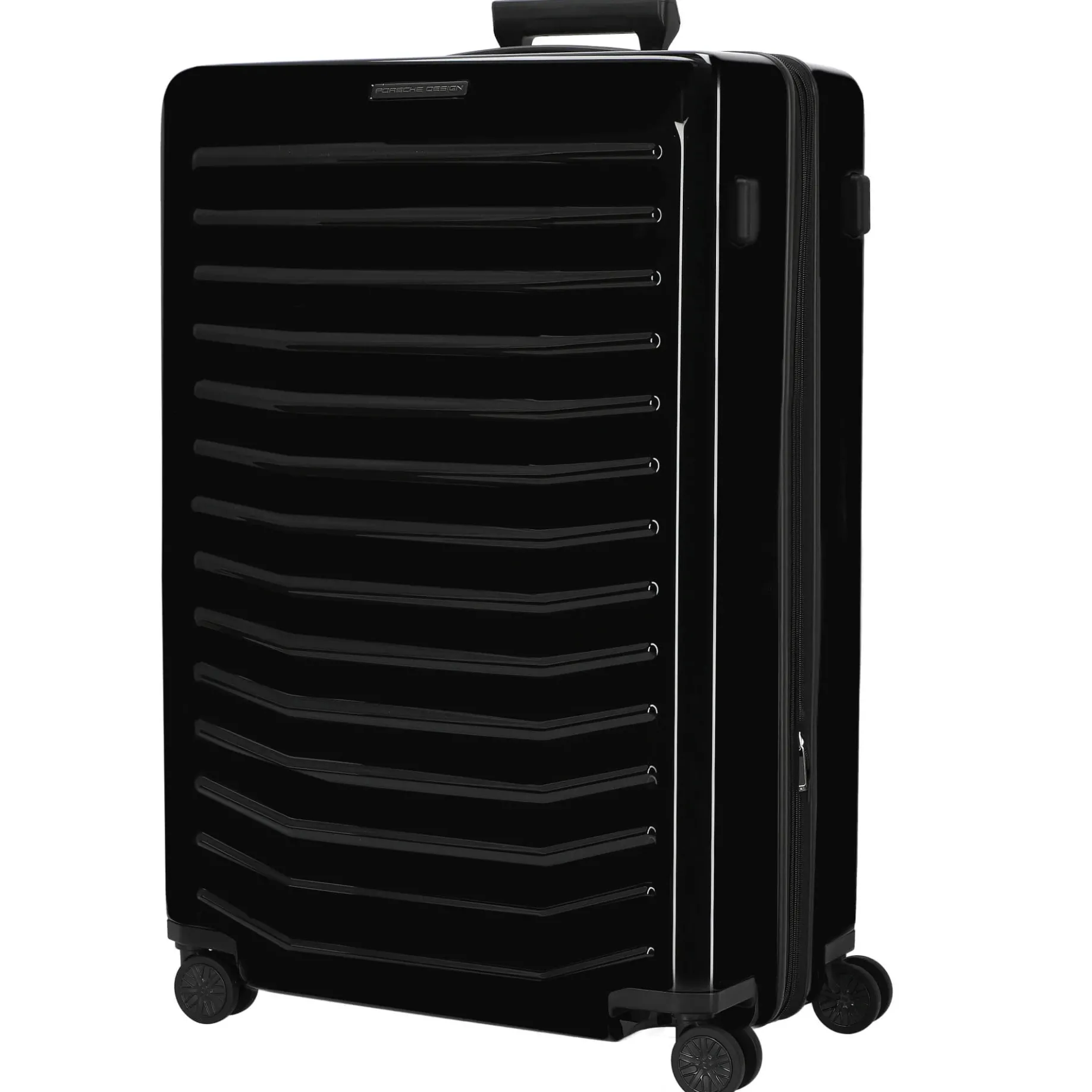 Roadster Hardcase - 4-Rollen-Trolley 82 cm XL erw. (shiny black)