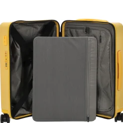 Roadster Hardcase - 4-Rollen-Kabinentrolley 55 cm S (racing yellow)