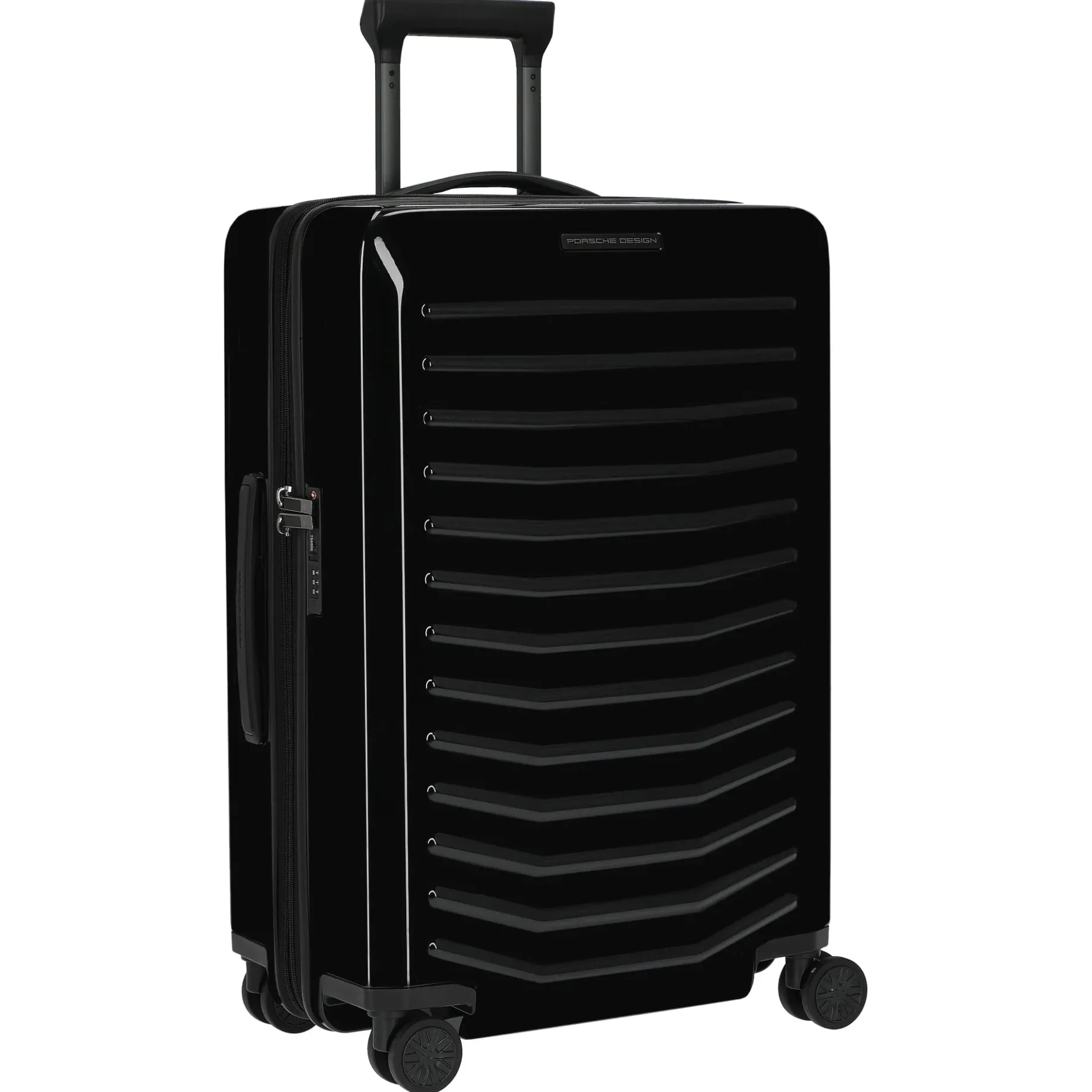 Roadster Hardcase - 4-Rollen-Trolley 69 cm M erw. (shiny black)