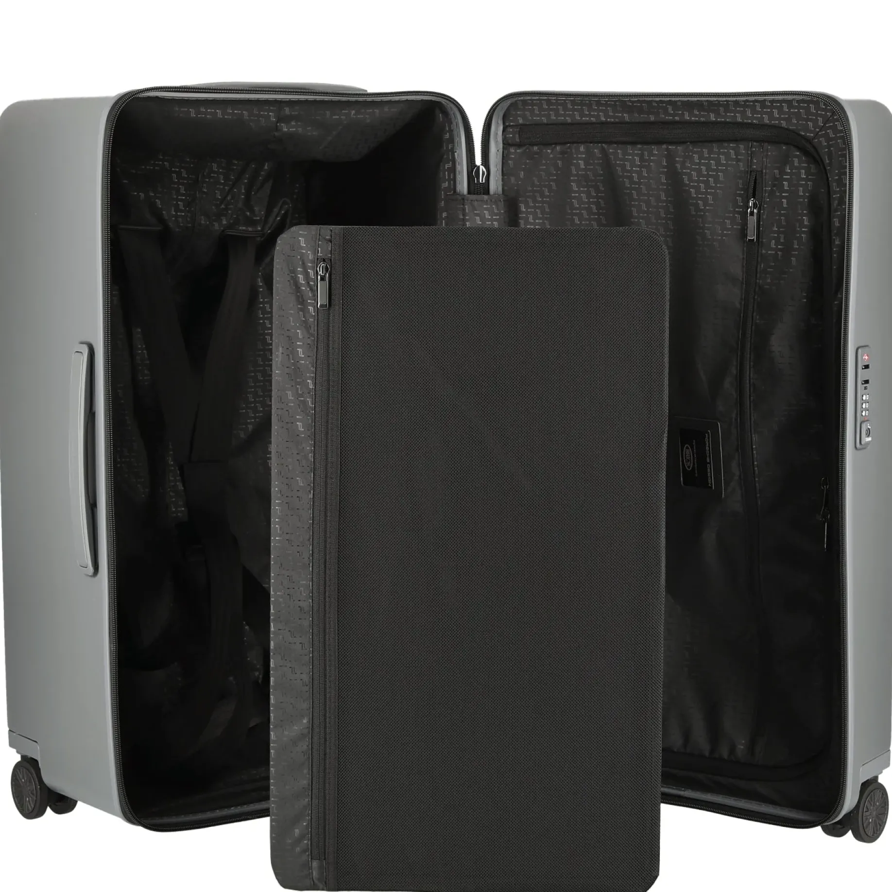 Roadster Hardcase Trunk M - 4-Rollen-Trolley 74 cm (black)
