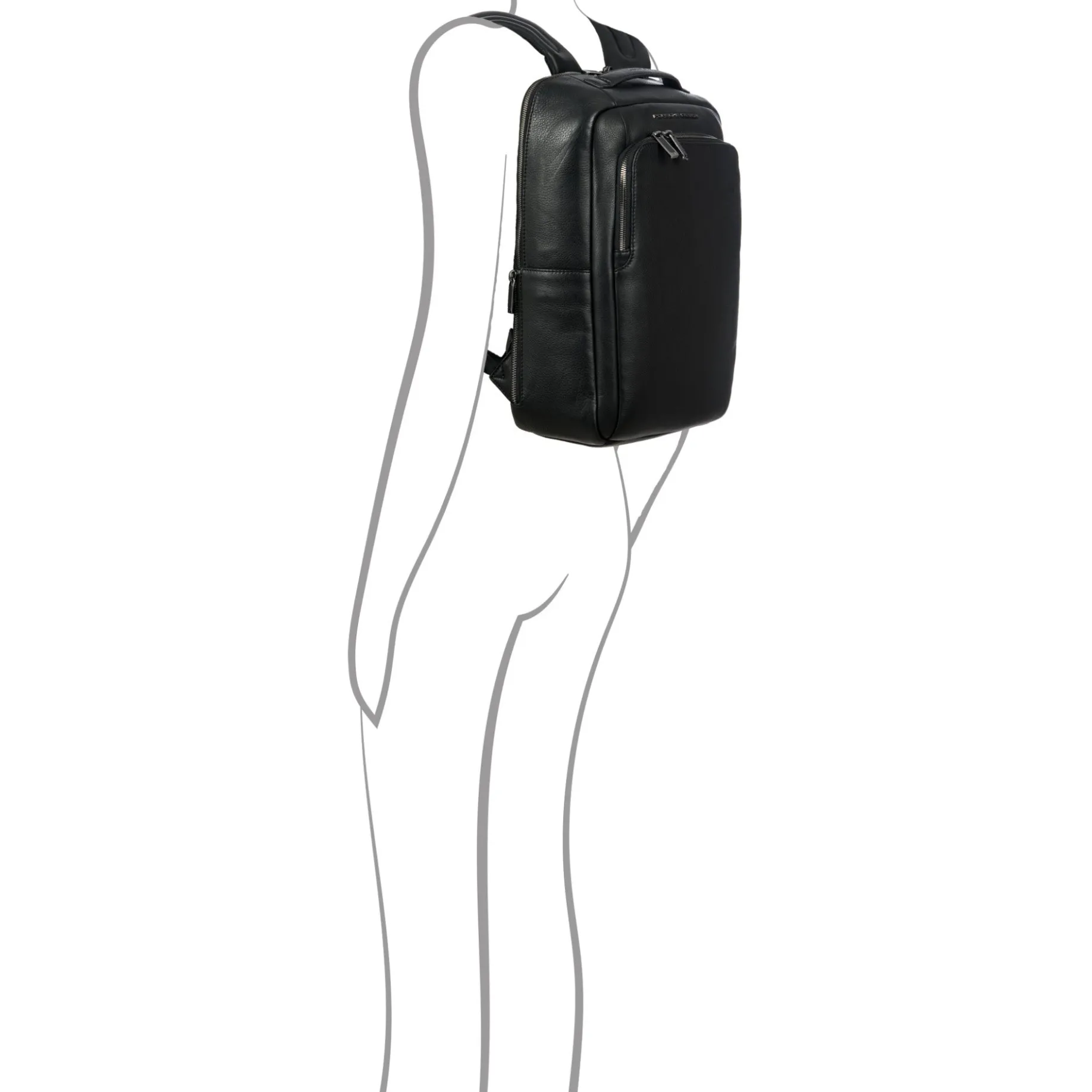 Roadster Leather - Rucksack 14" XS 39.5 cm (black)