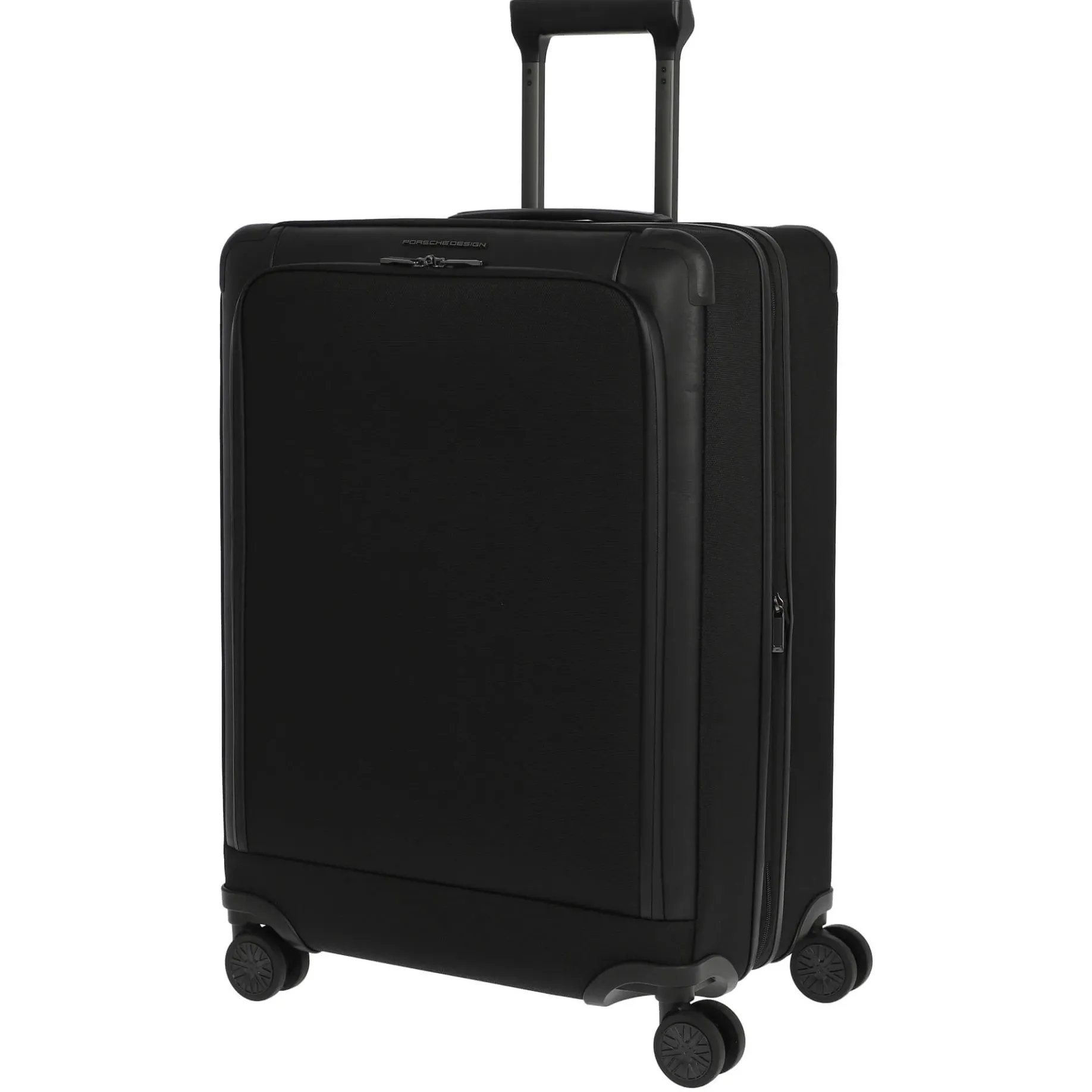 Roadster Nylon - 4-Rollen-Trolley M 68 cm erw. (black)