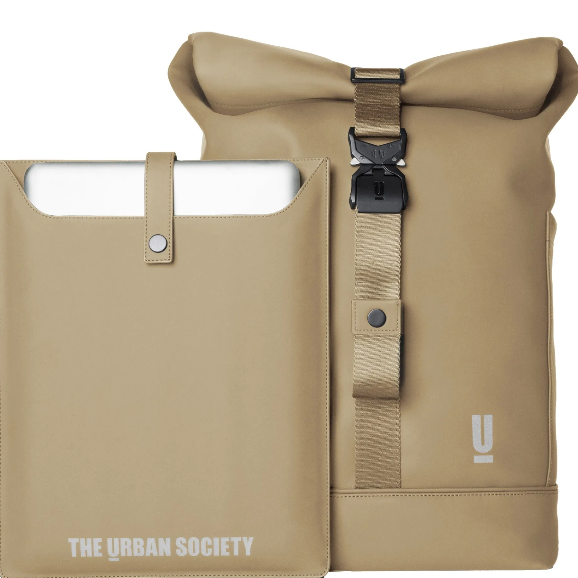 Rolltop - Rucksack 13" 62 cm (desert)