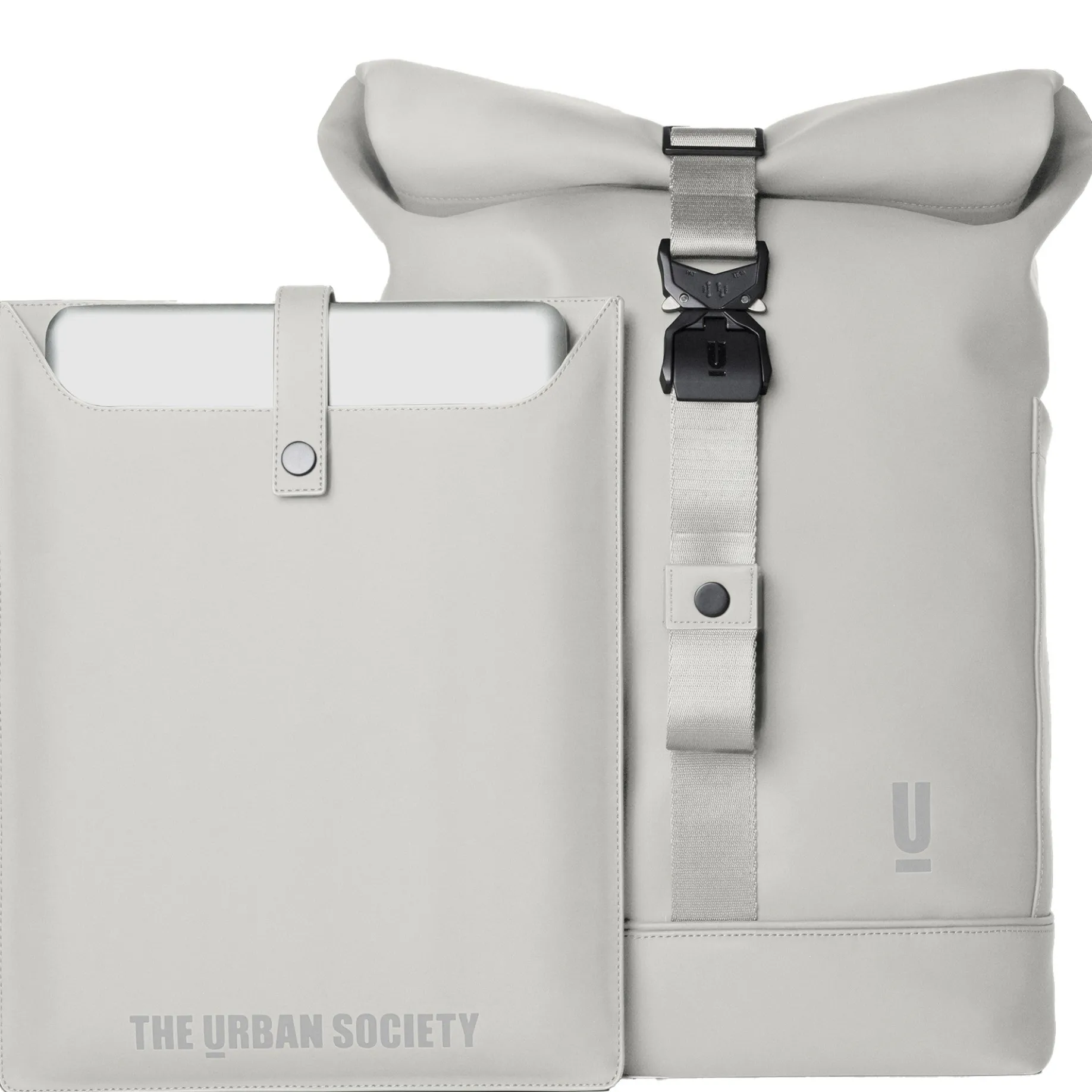Rolltop - Rucksack 13" 62 cm (neutral grey)