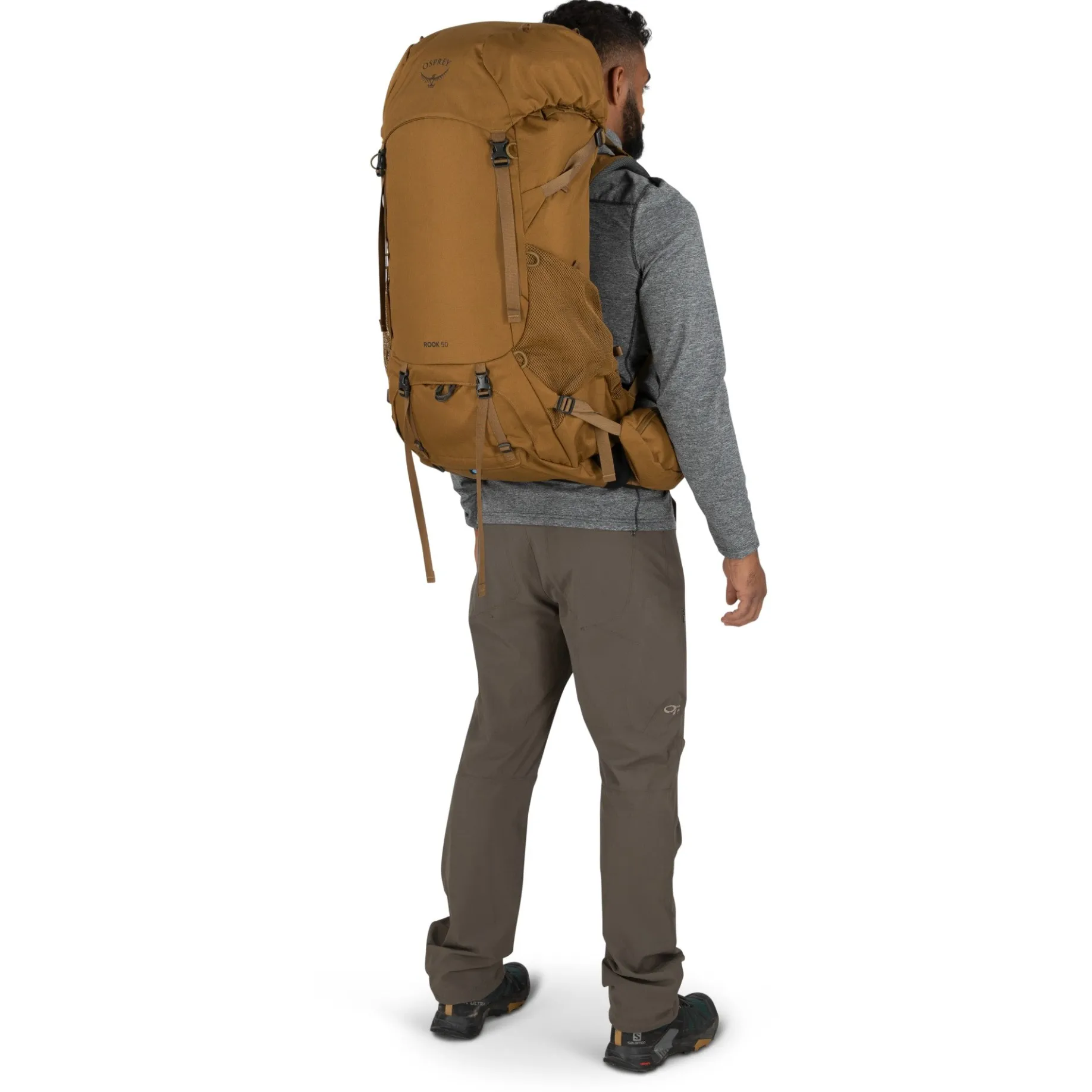 Rook 50 - Trekkingrucksack 75 cm (histosol brown/rhino grey)
