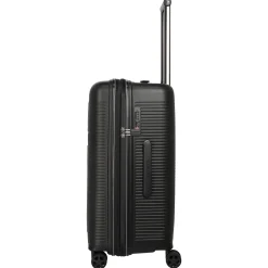 Roomer Trunk - 4-Rollen-Trolley M 66 cm erw. (black)