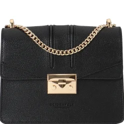 Roros - Schultertasche 21 cm (black gold)