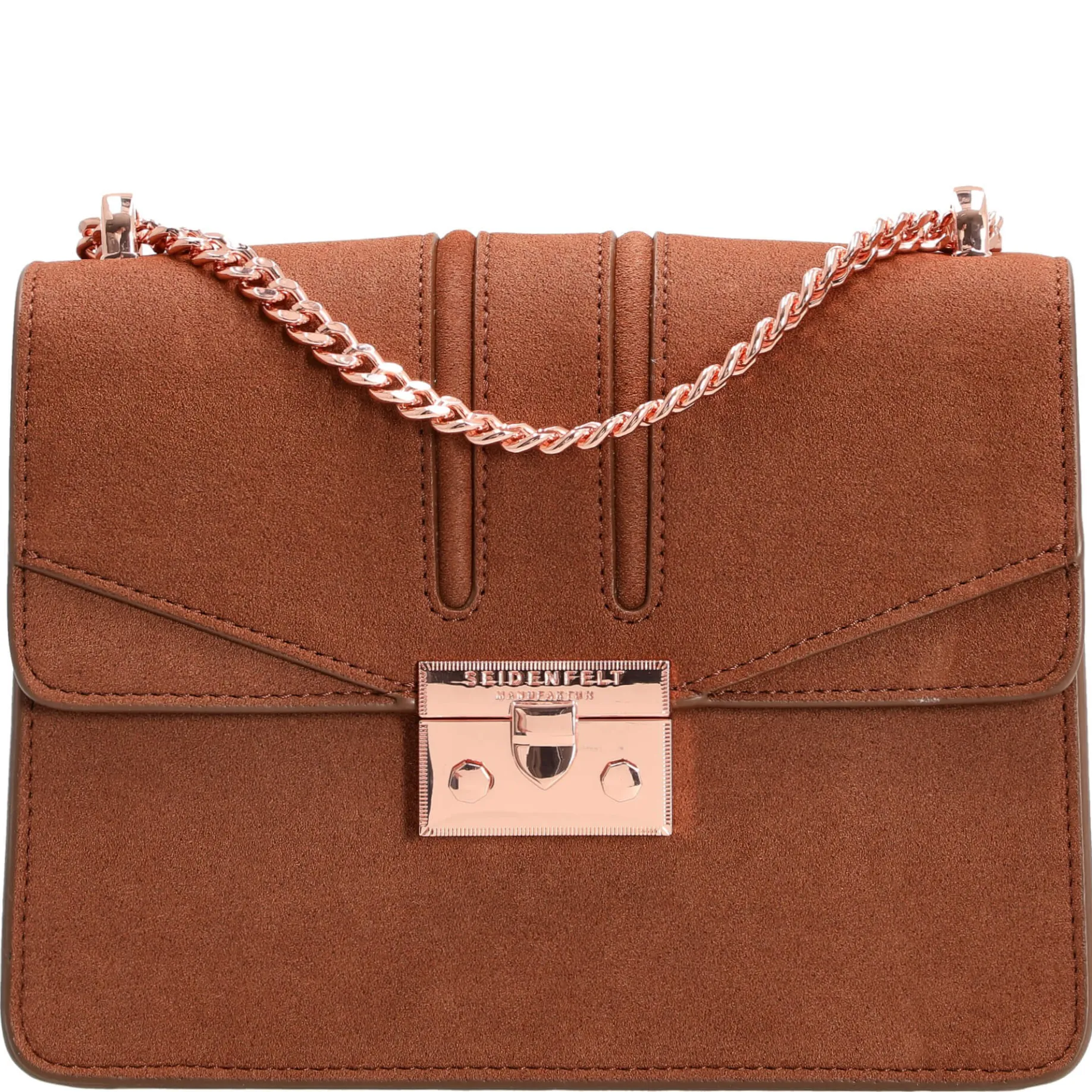 Roros - Schultertasche 21 cm (red brown)