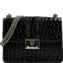 Roros - Schultertasche 21 cm (croco print black)