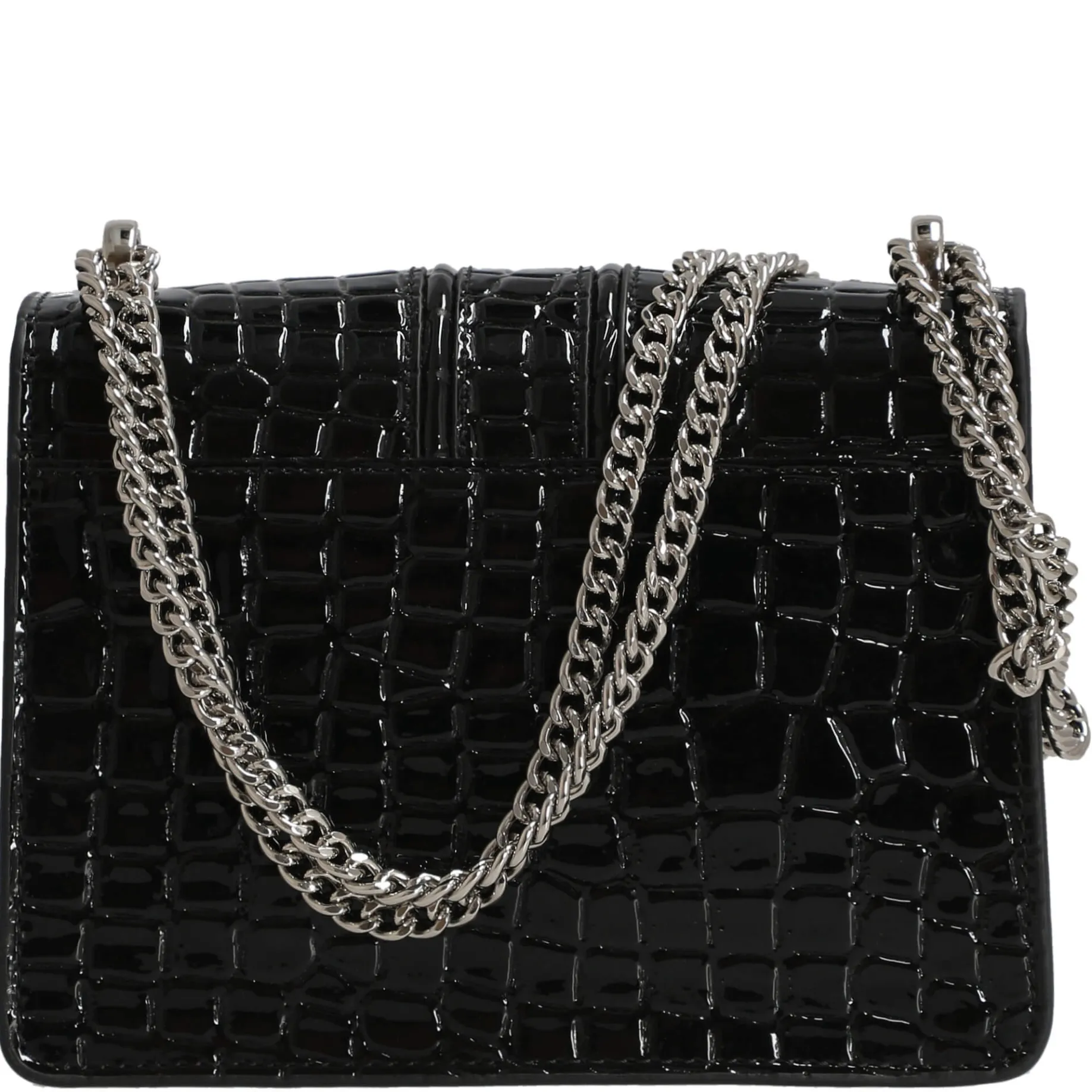 Roros - Schultertasche 21 cm (croco print black)