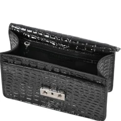 Roros - Schultertasche 21 cm (croco print black)