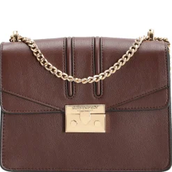 Roros - Schultertasche 21 cm (oxblood/gold)
