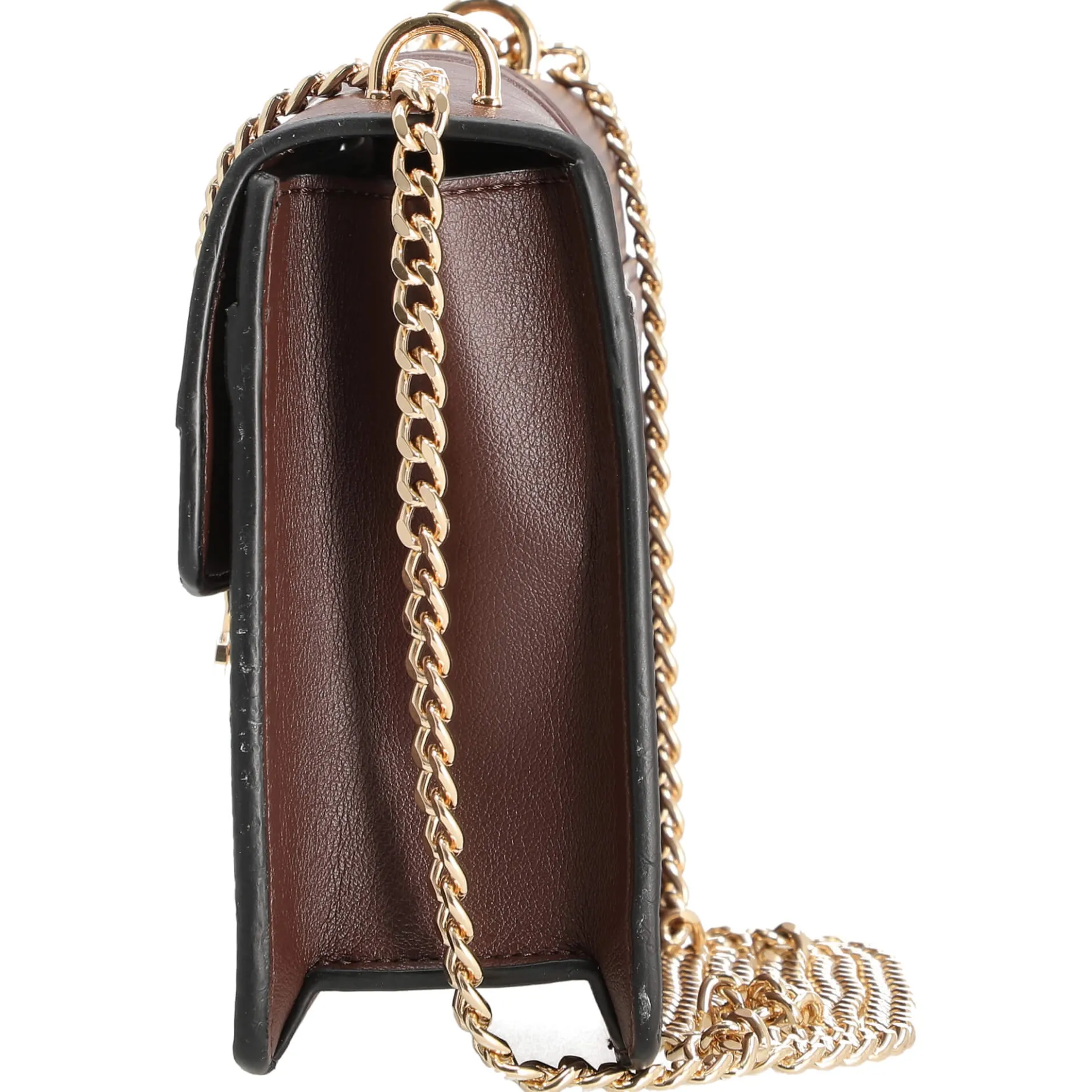Roros - Schultertasche 21 cm (oxblood/gold)