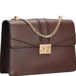 Roros Big - Schultertasche 28 cm (oxblood/gold)