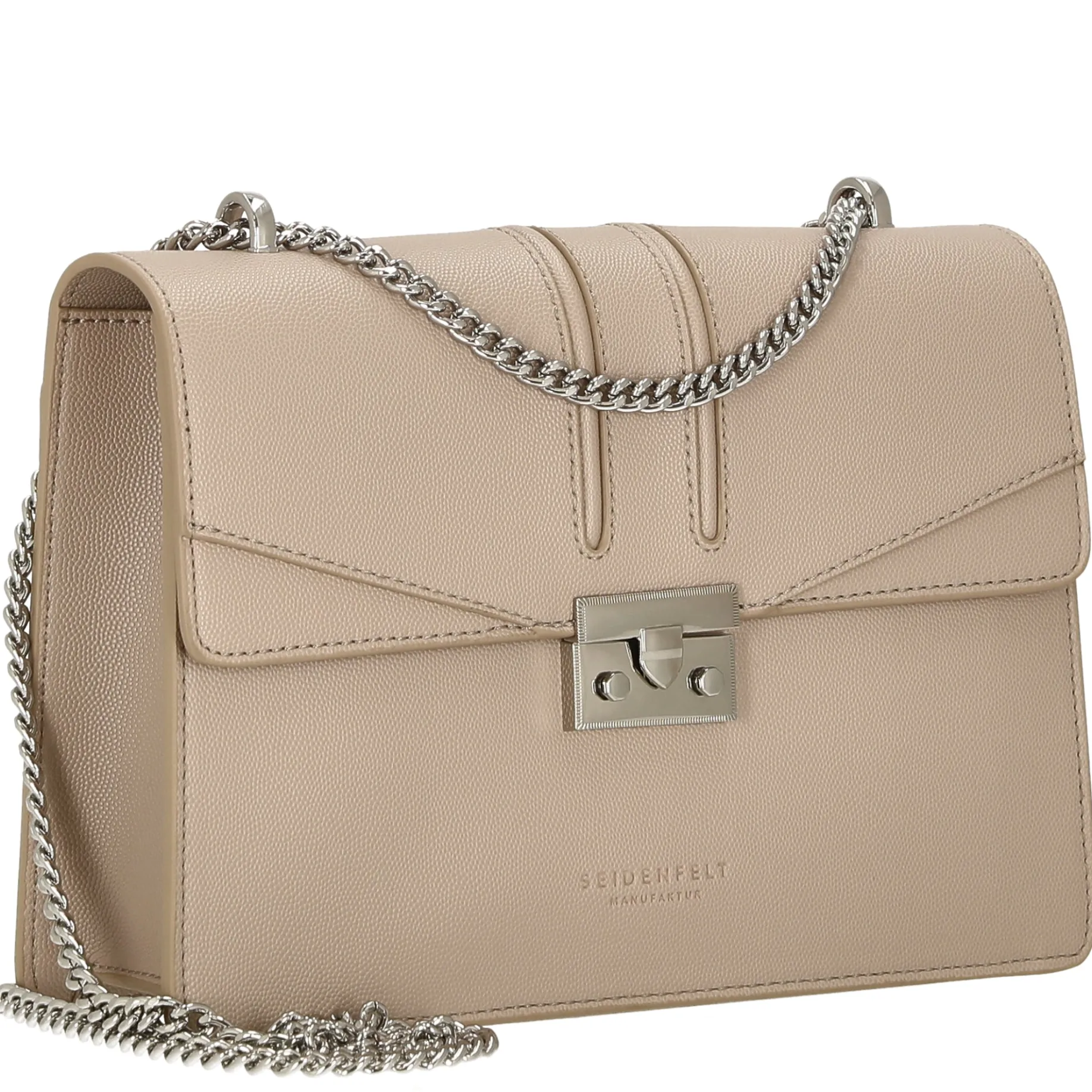 Roros Big - Schultertasche 28 cm (warm grey)