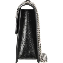 Roros Big - Schultertasche 28 cm (glossy black)