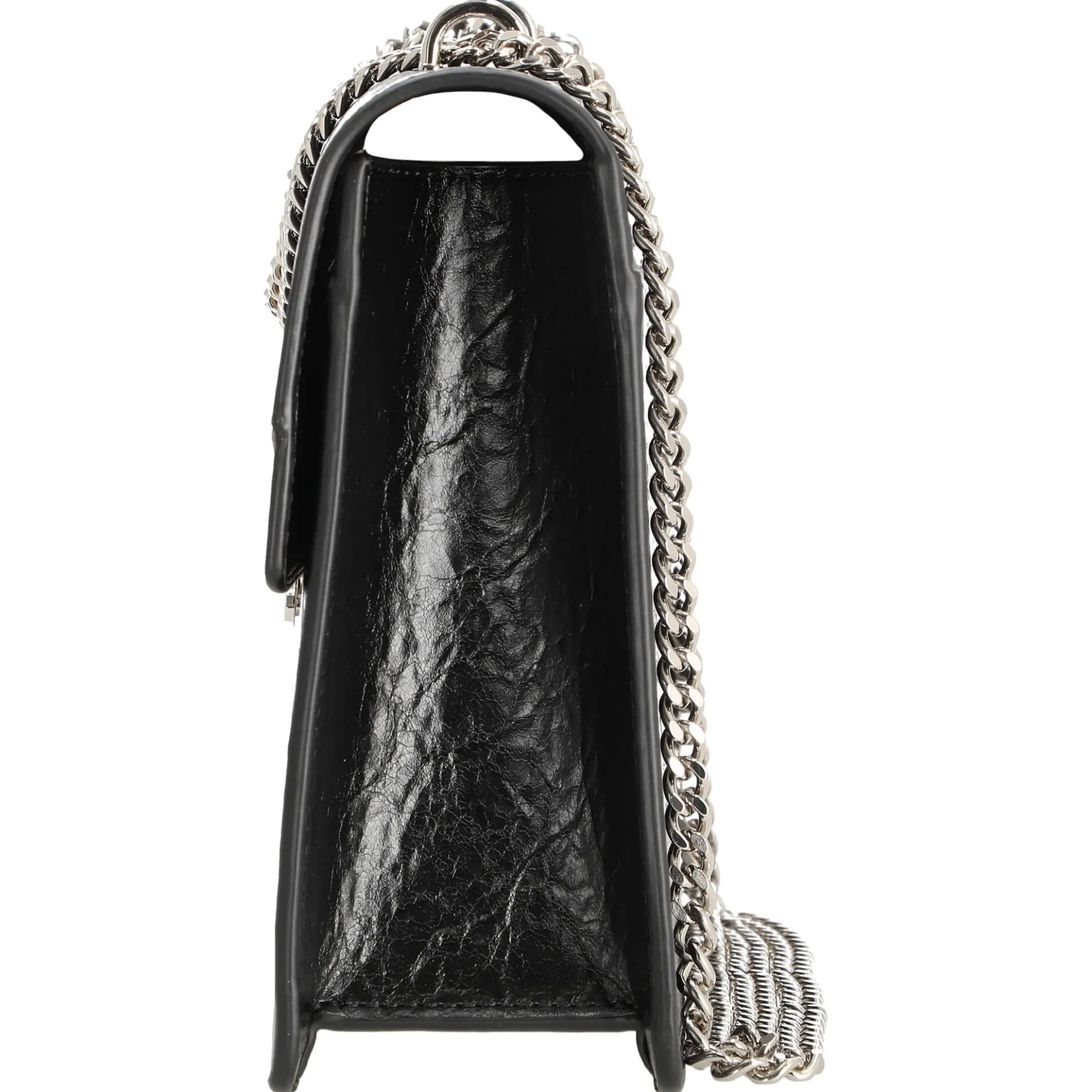 Roros Big - Schultertasche 28 cm (glossy black)