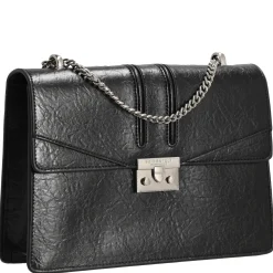 Roros Big - Schultertasche 28 cm (glossy black)