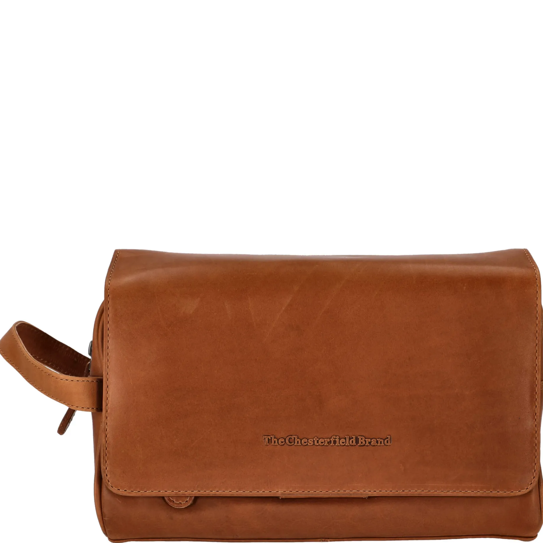 Rosario - Kulturbeutel zum Aufhängen 25 cm (cognac)