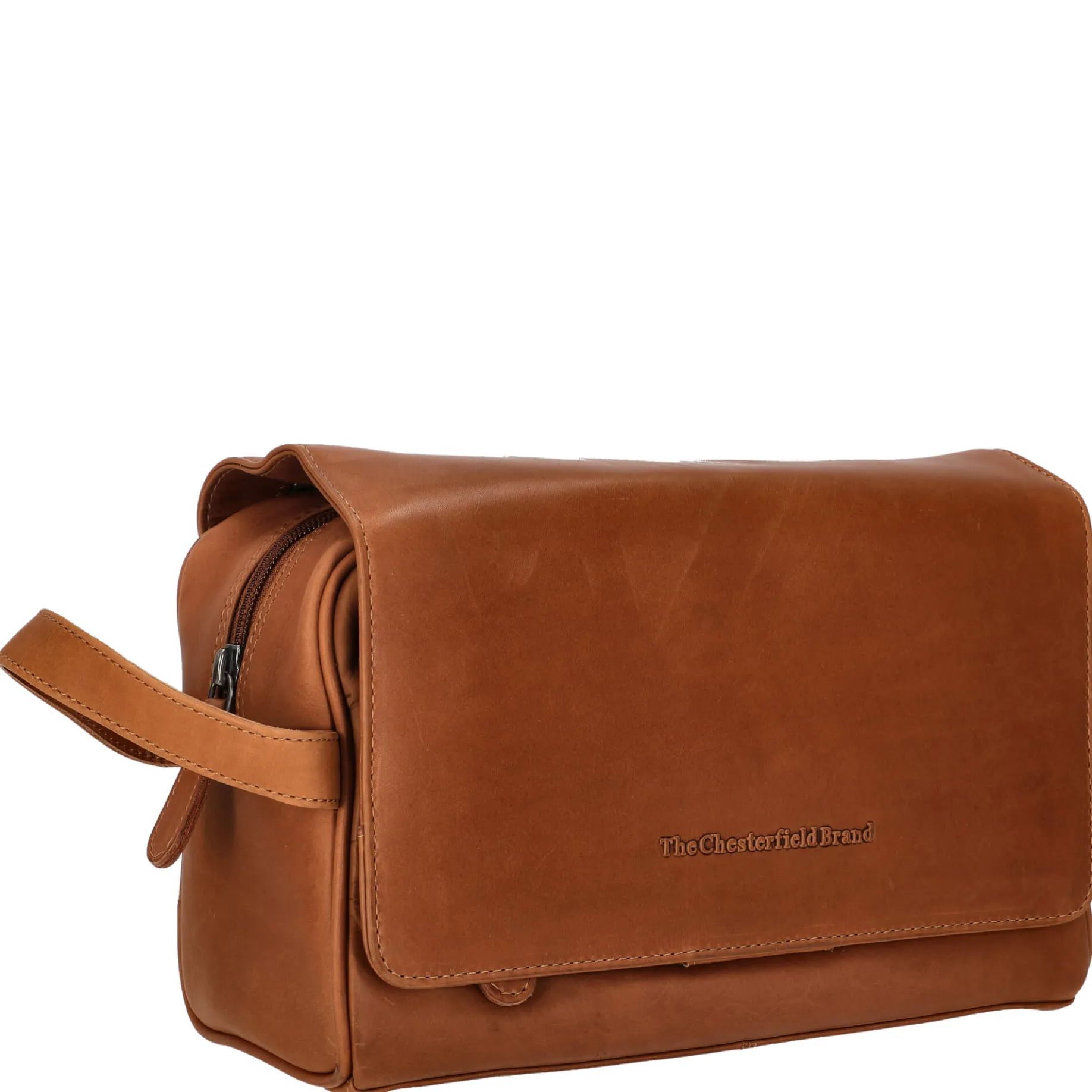 Rosario - Kulturbeutel zum Aufhängen 25 cm (cognac)