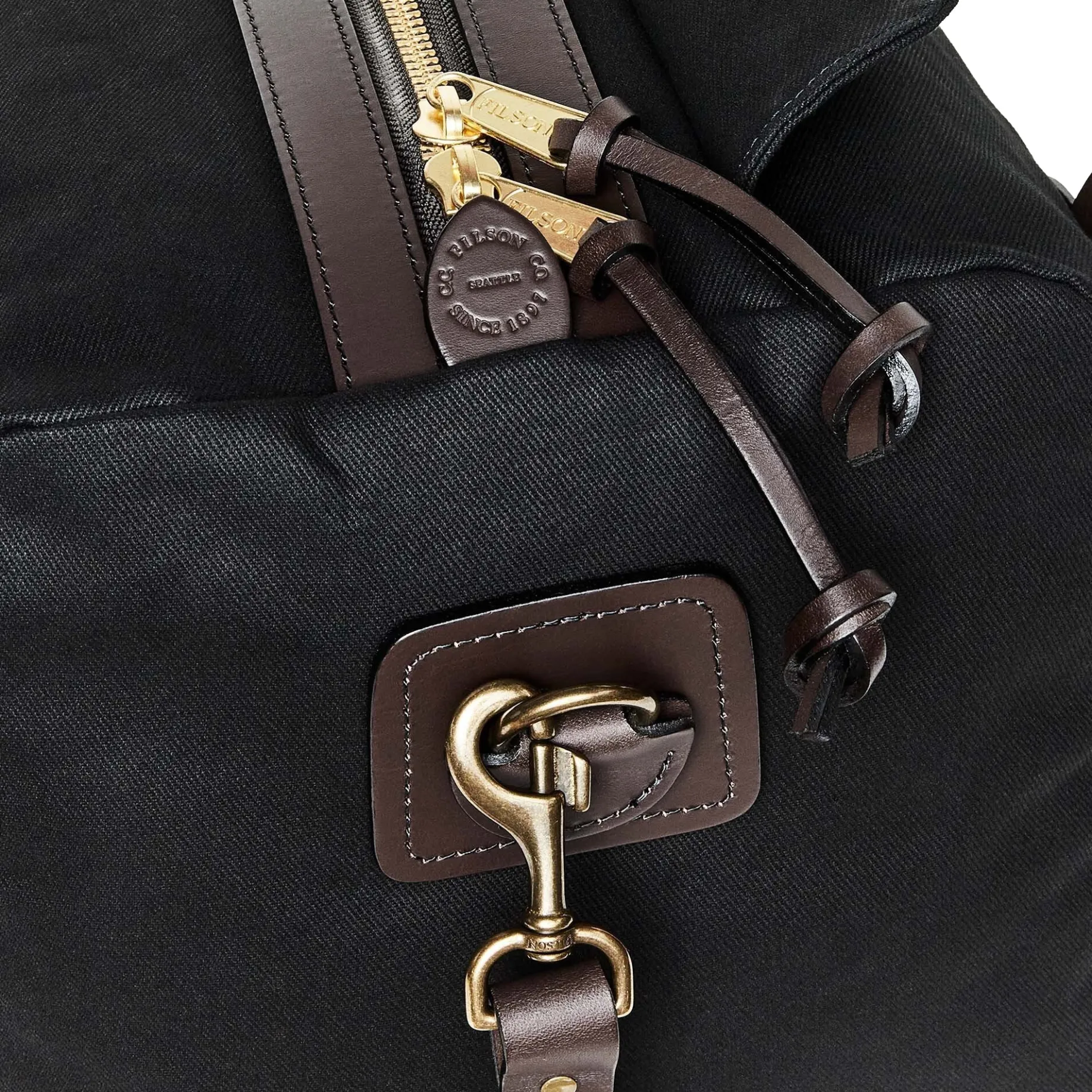 Rugged Twill - Reisetasche M 51 cm (black)