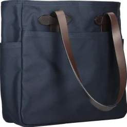 Rugged Twill - Schultertasche 35.6 cm (navy)