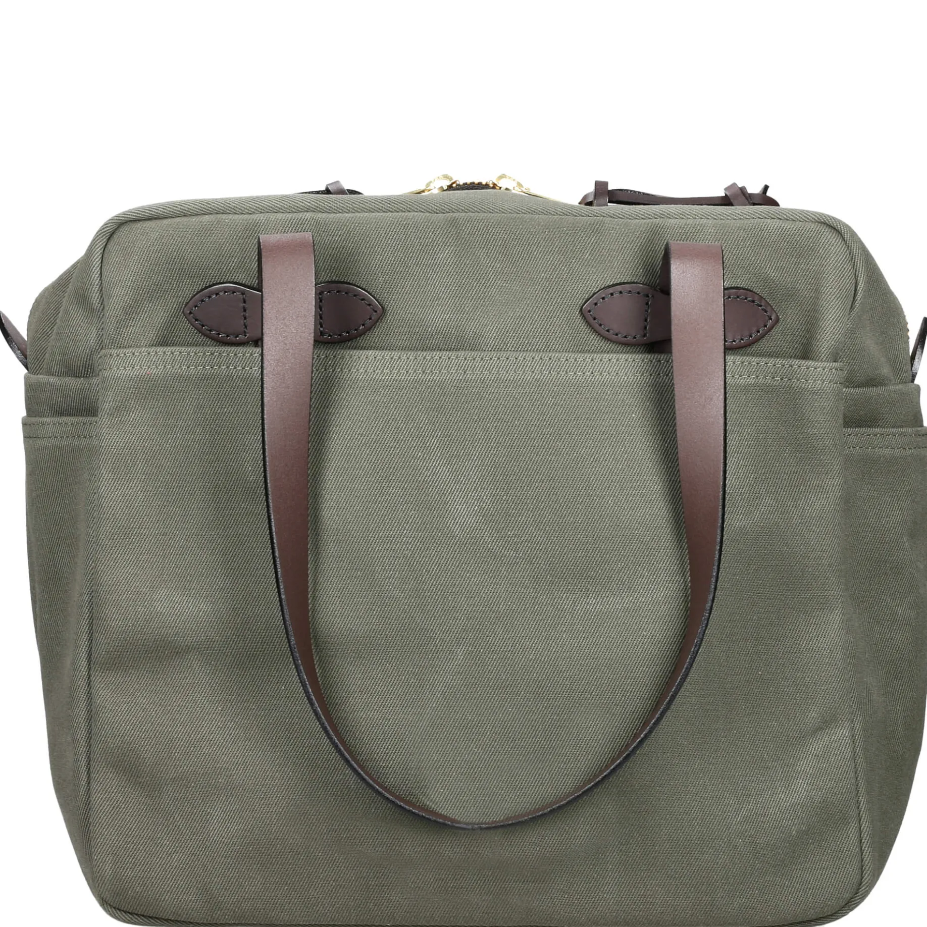 Rugged Twill - Schultertasche 38 cm (otter green)