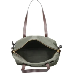 Rugged Twill - Schultertasche 38 cm (otter green)