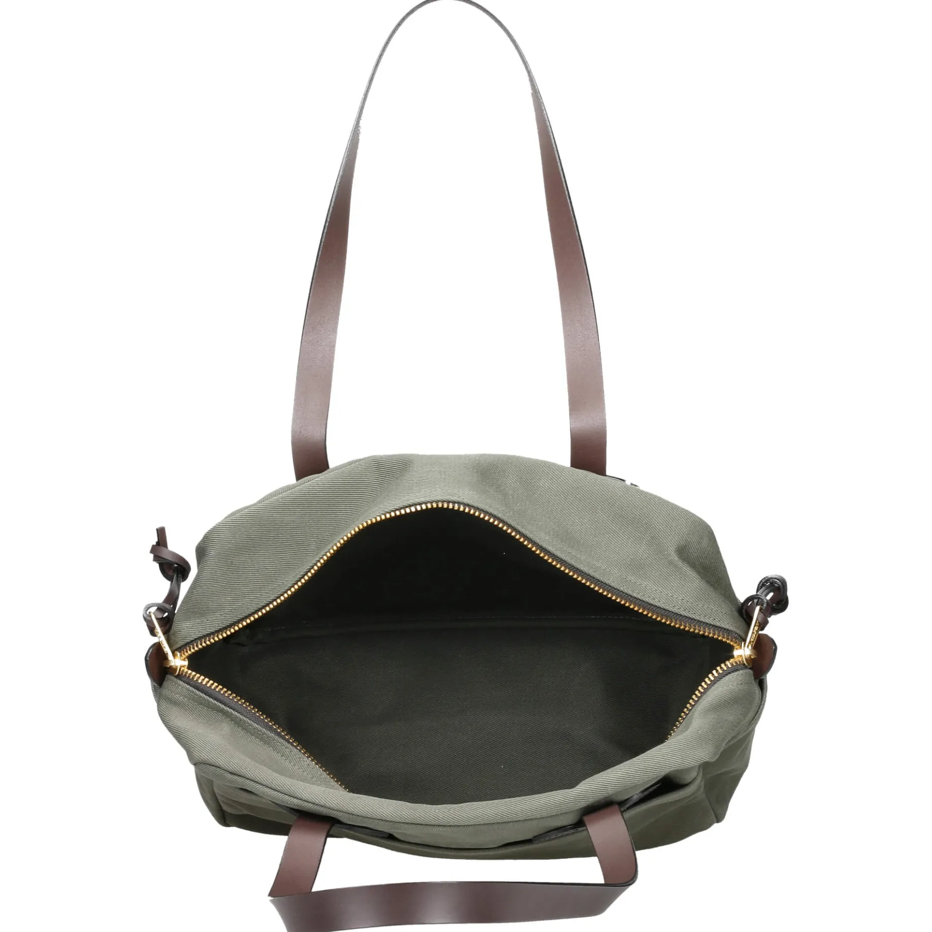 Rugged Twill - Schultertasche 38 cm (otter green)