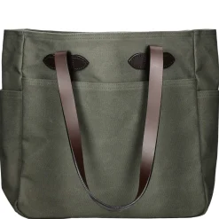 Rugged Twill - Schultertasche 35.6 cm (otter green)