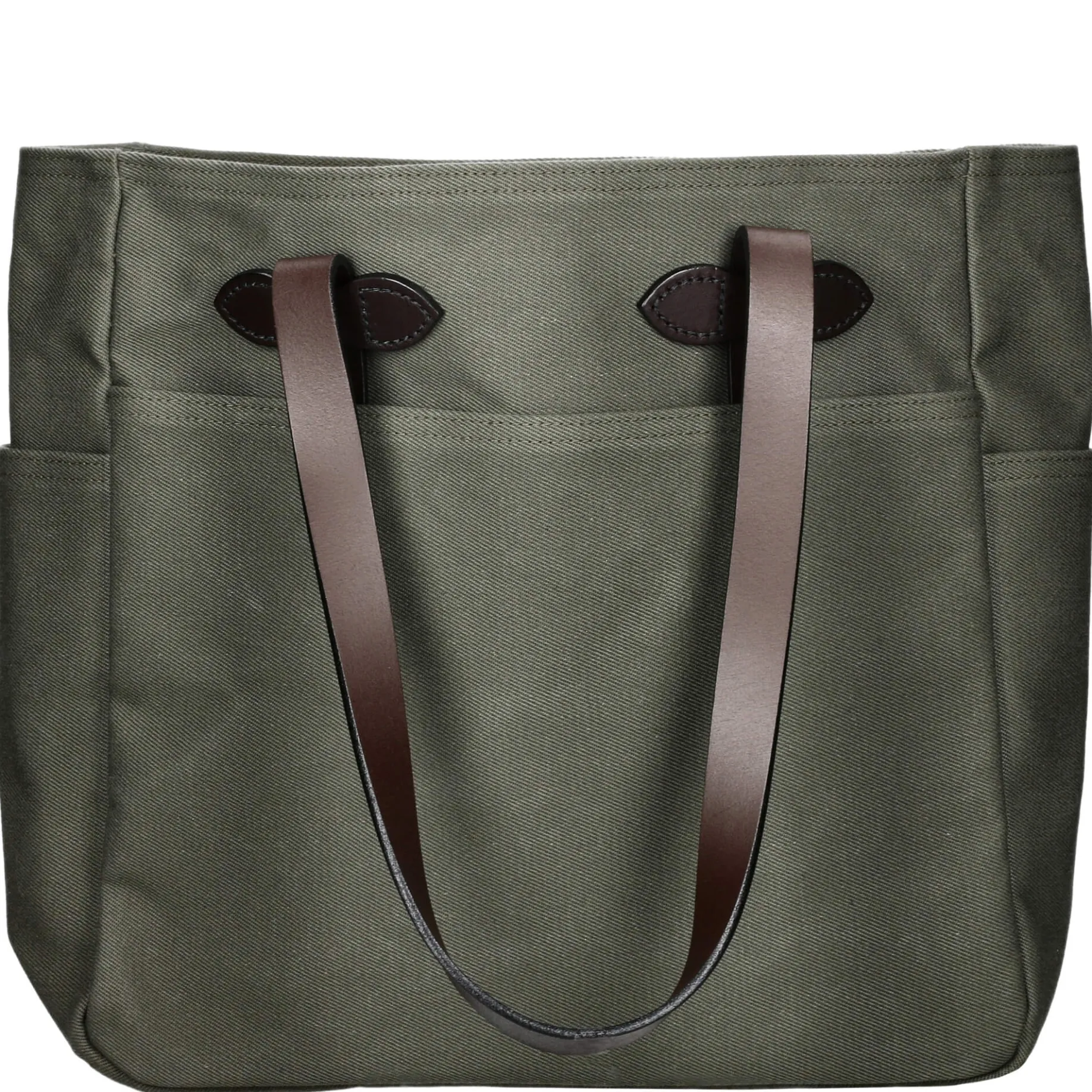 Rugged Twill - Schultertasche 35.6 cm (otter green)