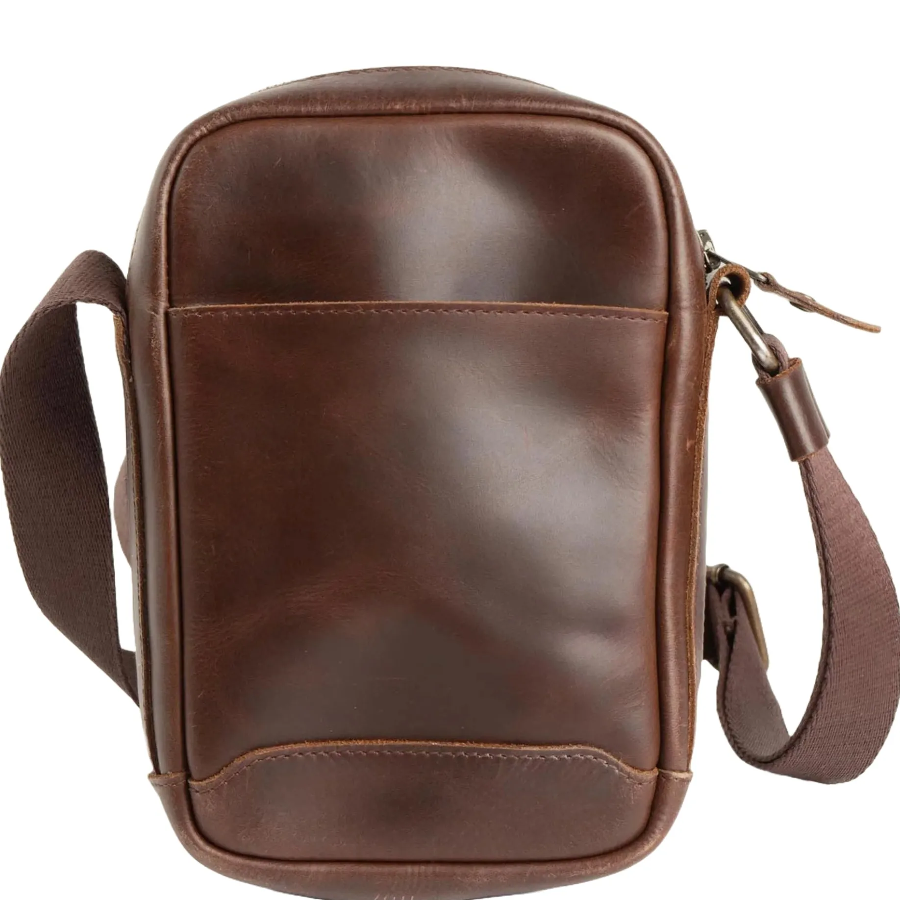Runner - Umhängetasche 15 cm (brown-dots)