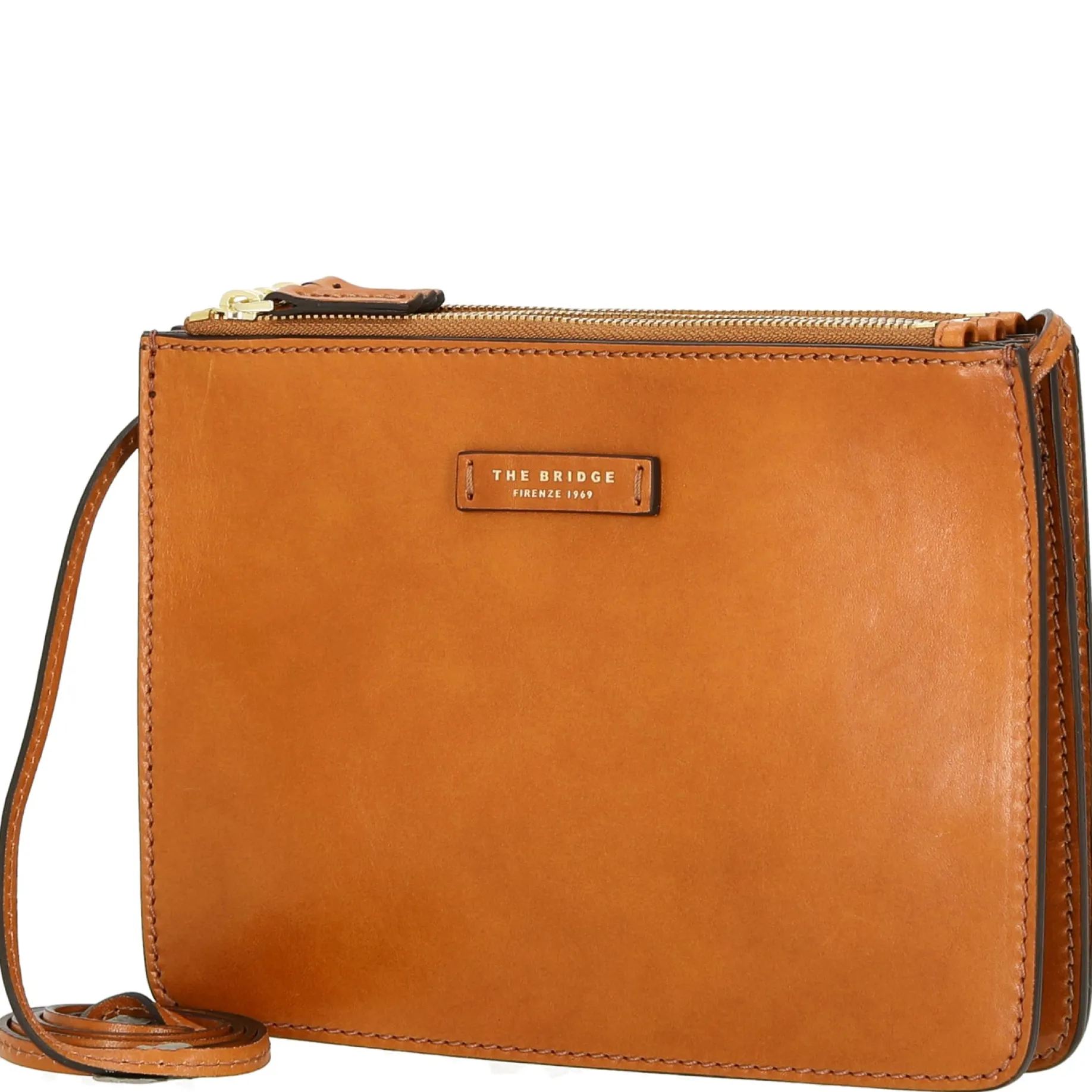 Rustica - Umhängetasche 24 cm (cognac)