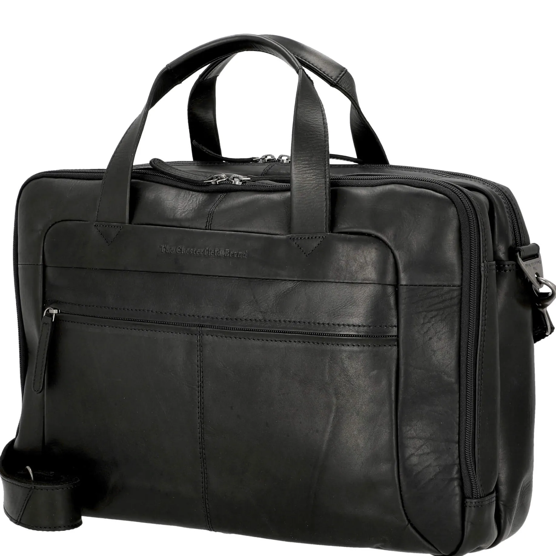 Ryan - Aktentasche 17" L Leder 42 cm (black)