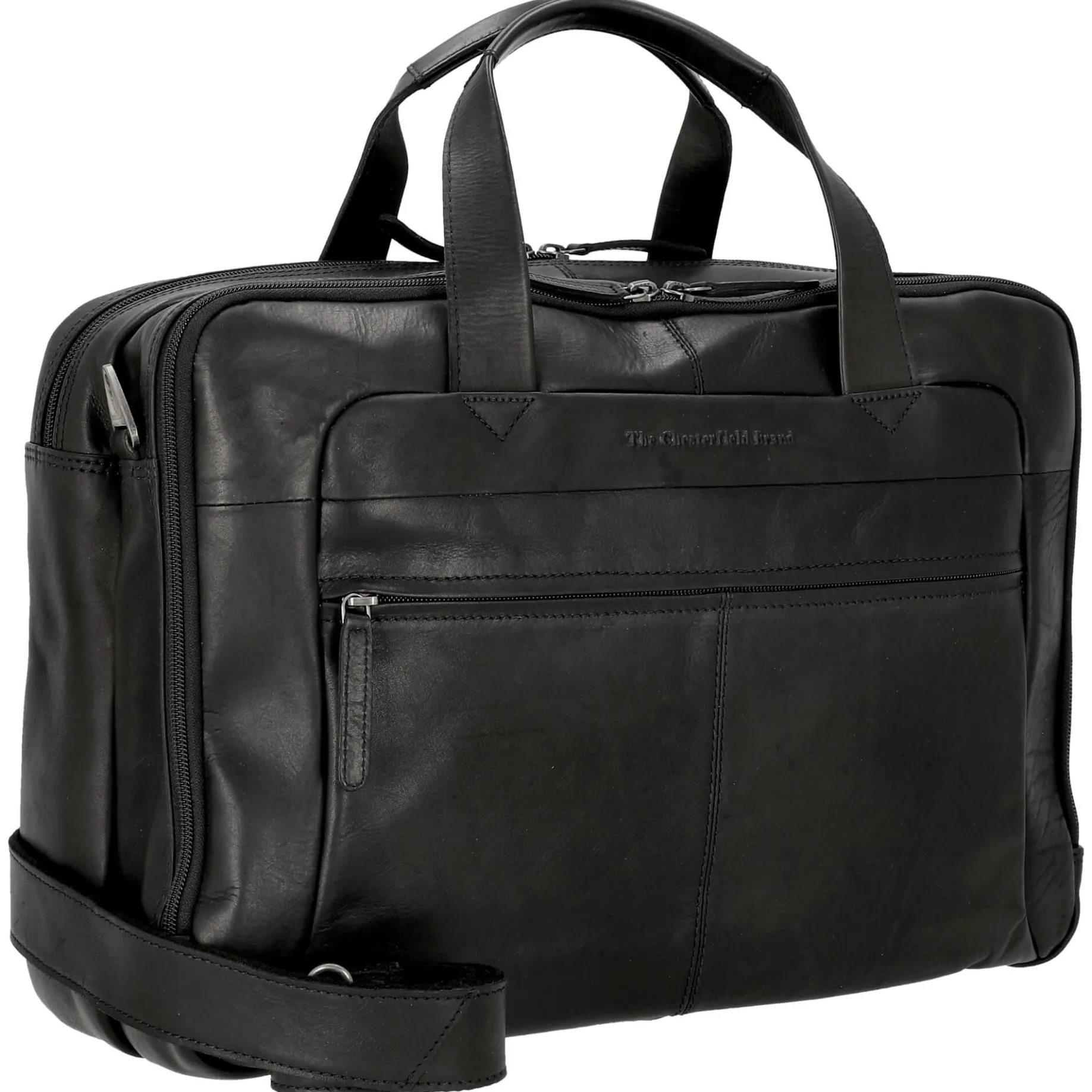 Ryan - Aktentasche 17" L Leder 42 cm (black)