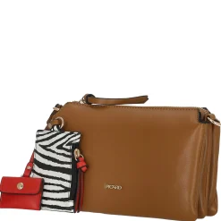 Safari - Schultertasche 23 cm (cognac)