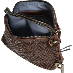 Samos - Umhängetasche 20 cm (cognac)