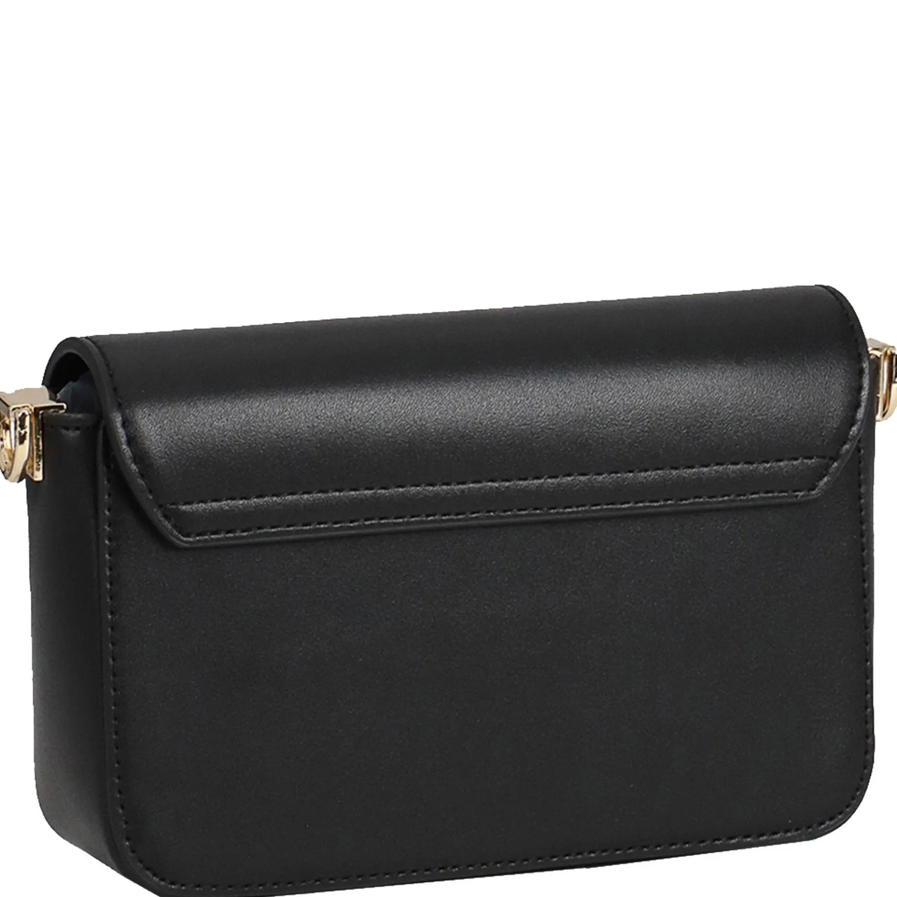 Sandby Boxy - Umhängetasche 18.5 cm (black/gold)