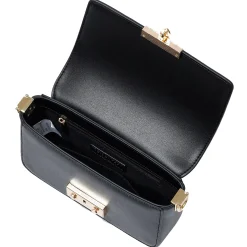 Sandby Boxy - Umhängetasche 18.5 cm (black/gold)