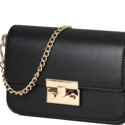 Sandby Boxy - Umhängetasche 18.5 cm (black/gold)