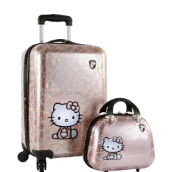 Sanrio Hello Kitty - 4-Rollen-Kindertrolley Beautycase 2tlg. 53 cm erw. (Hello Kitty)