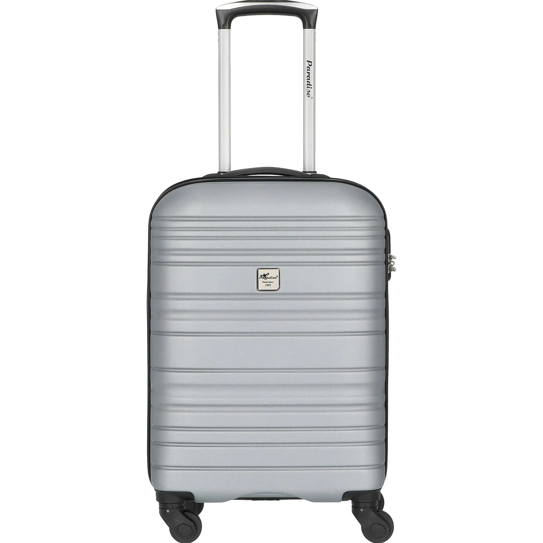 Santiago - 4-Rollen-Kabinentrolley 55 cm (silber)