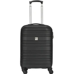 Santiago - 4-Rollen-Kabinentrolley 55 cm (schwarz)