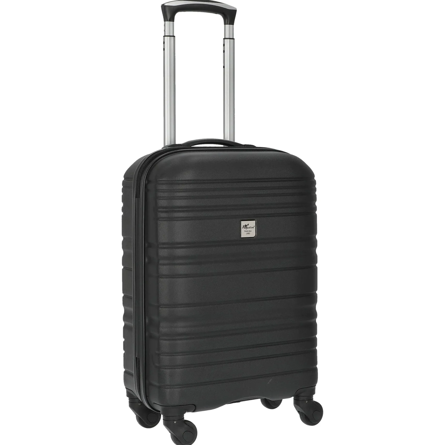 Santiago - 4-Rollen-Kabinentrolley 55 cm (schwarz)