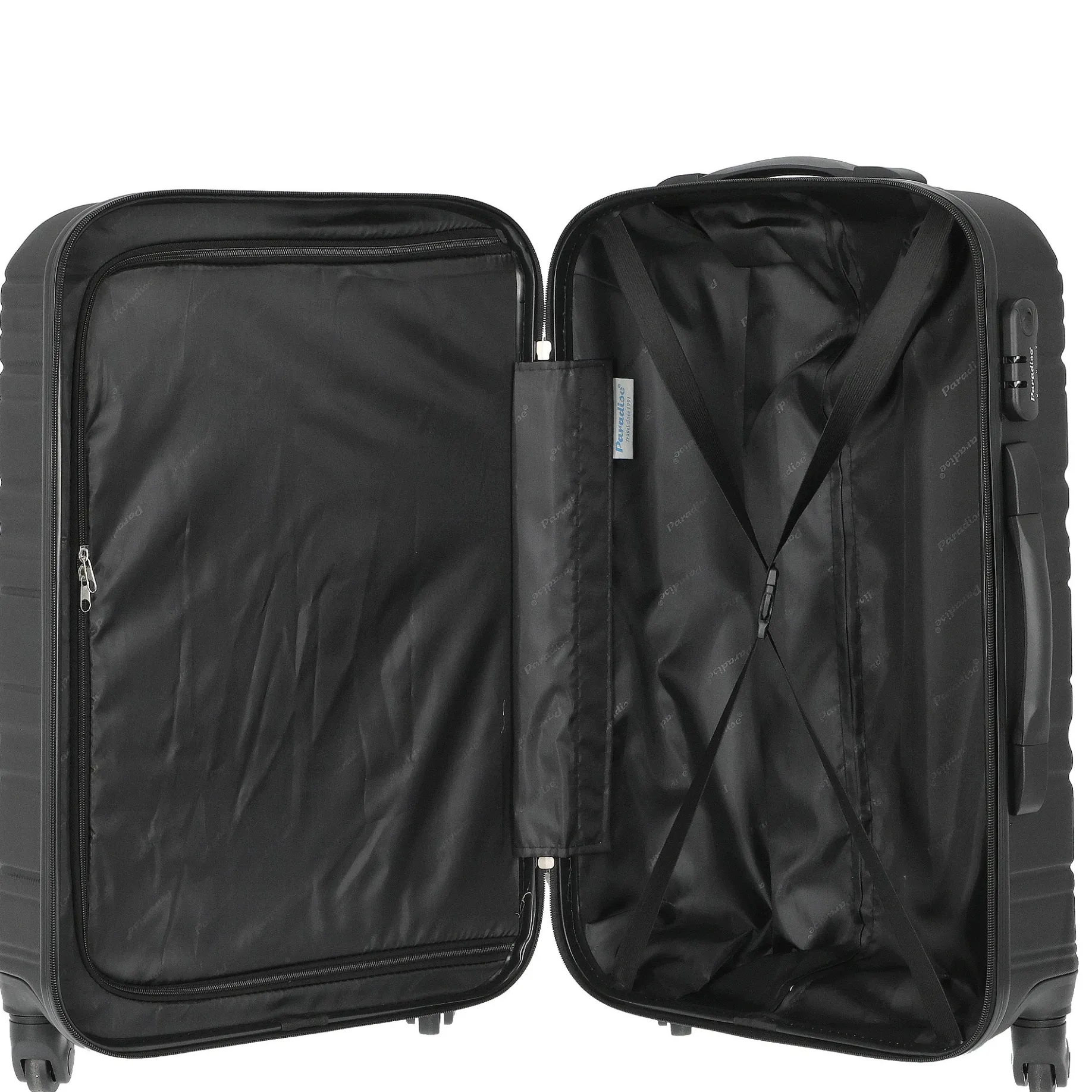 Santiago - 4-Rollen-Trolley 66 cm (schwarz)