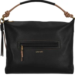 Sanura Hobo - Schultertasche M 38 cm (black)
