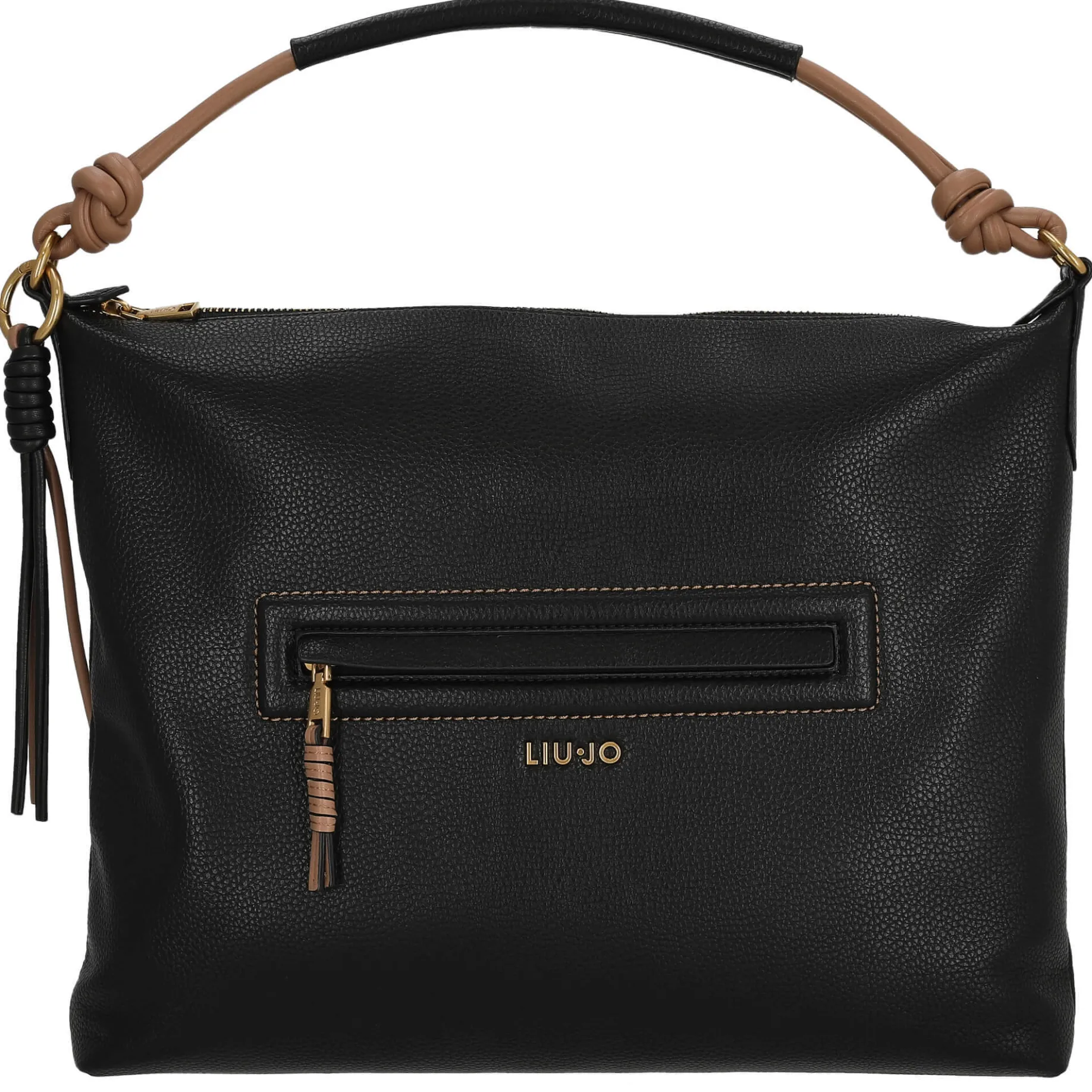 Sanura Hobo - Schultertasche M 38 cm (black)